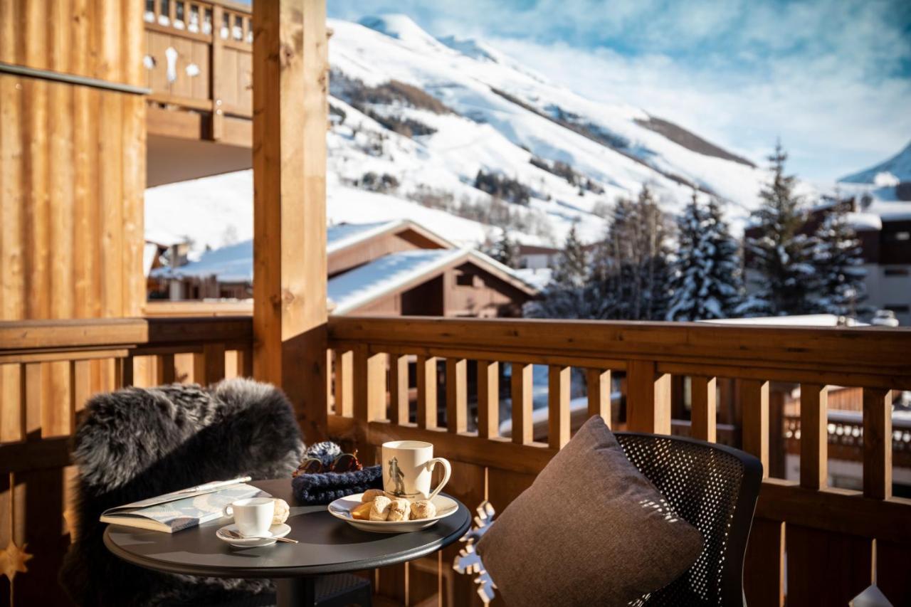 TERRESENS - Neige et Soleil Aparthotel Les Deux Alpes Eksteriør bilde